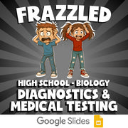 Diagnostics & Medical Testing FRAZZLED Science Game - No Prep Biology Review