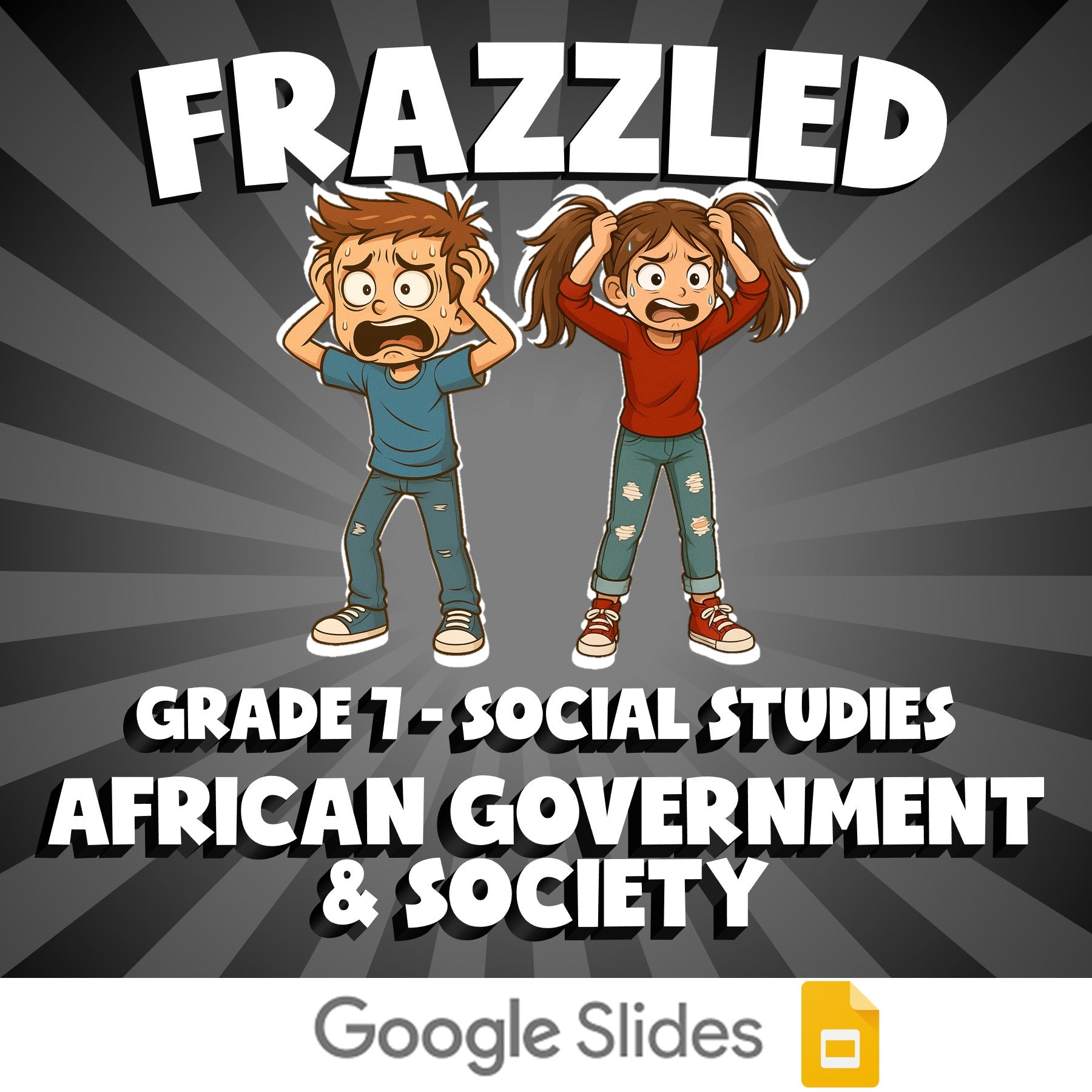 African Government & Society FRAZZLED Socials Game - No Prep Grade 7 Review