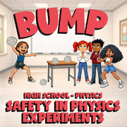 Safety in Physics Experiments BUMP Science Game - No Prep Physics Review
