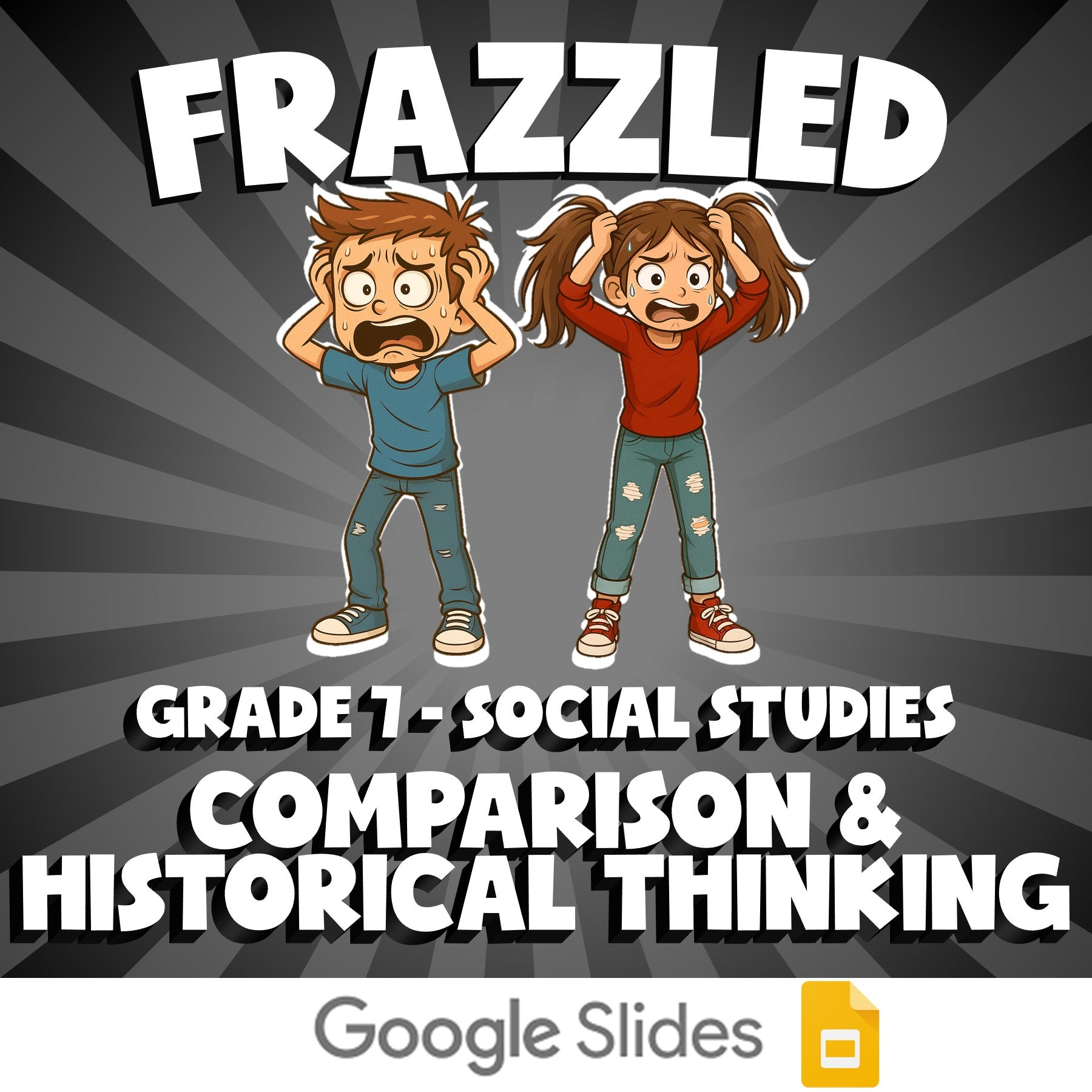 Comparison & Historical Thinking FRAZZLED Socials Game - No Prep Grade 7 Review