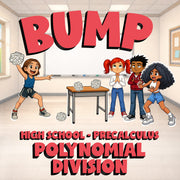 Polynomial Division BUMP Math Game - No Prep PreCalculus Review Activity