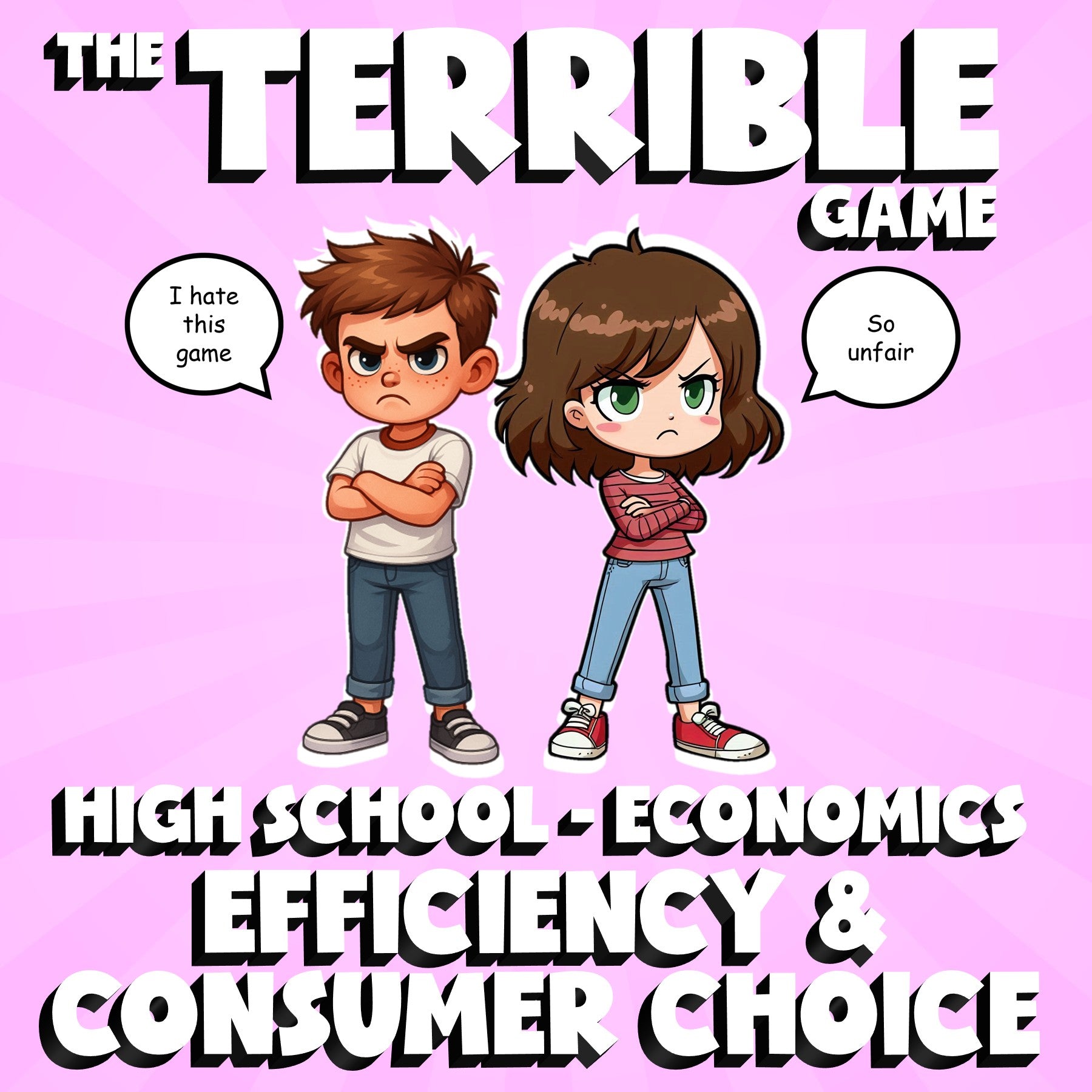 Efficiency & Consumer Choice THE TERRIBLE GAME - No Prep Economics Review