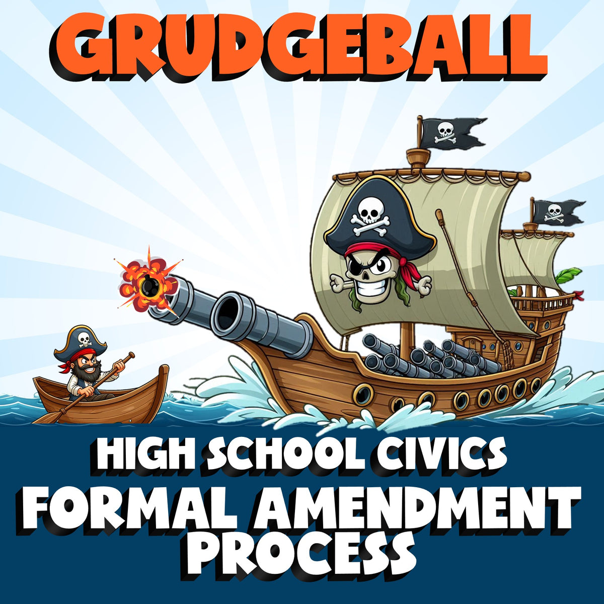 Formal Amendment Process GRUDGEBALL Civics Game - No Prep Review Activity