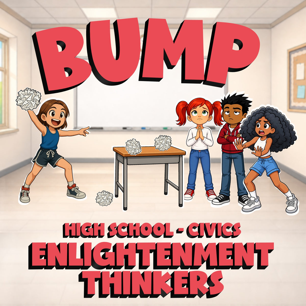 Enlightenment Thinkers BUMP Civics Game - No Prep Review Activity