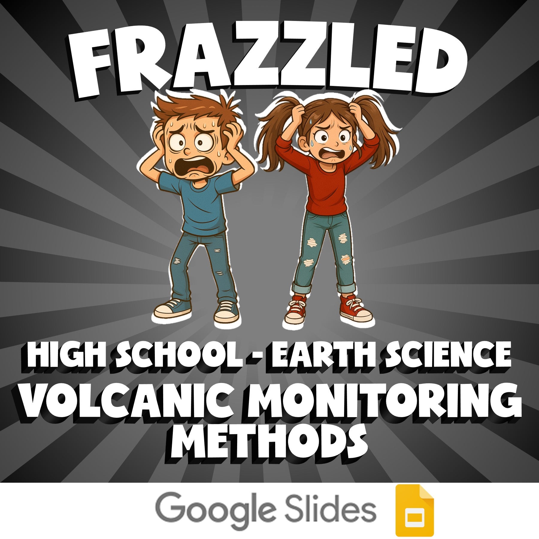 Volcanic Monitoring Methods FRAZZLED Game - No Prep Earth Science Review