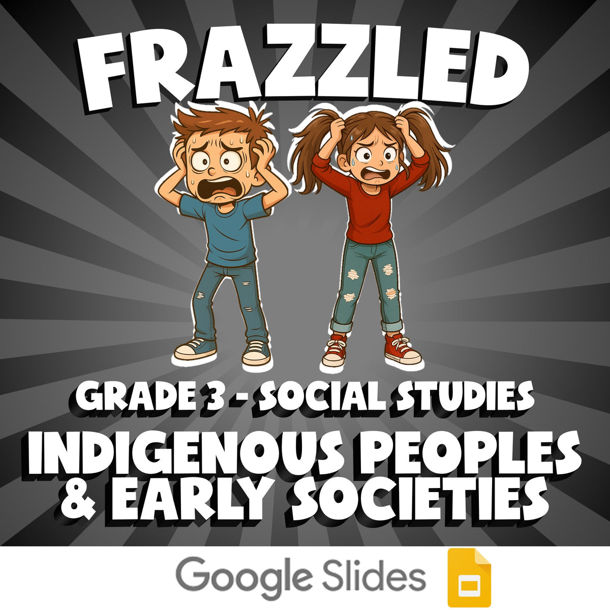 Indigenous Peoples & Early Societies FRAZZLED Socials Game - No Prep Grade 3
