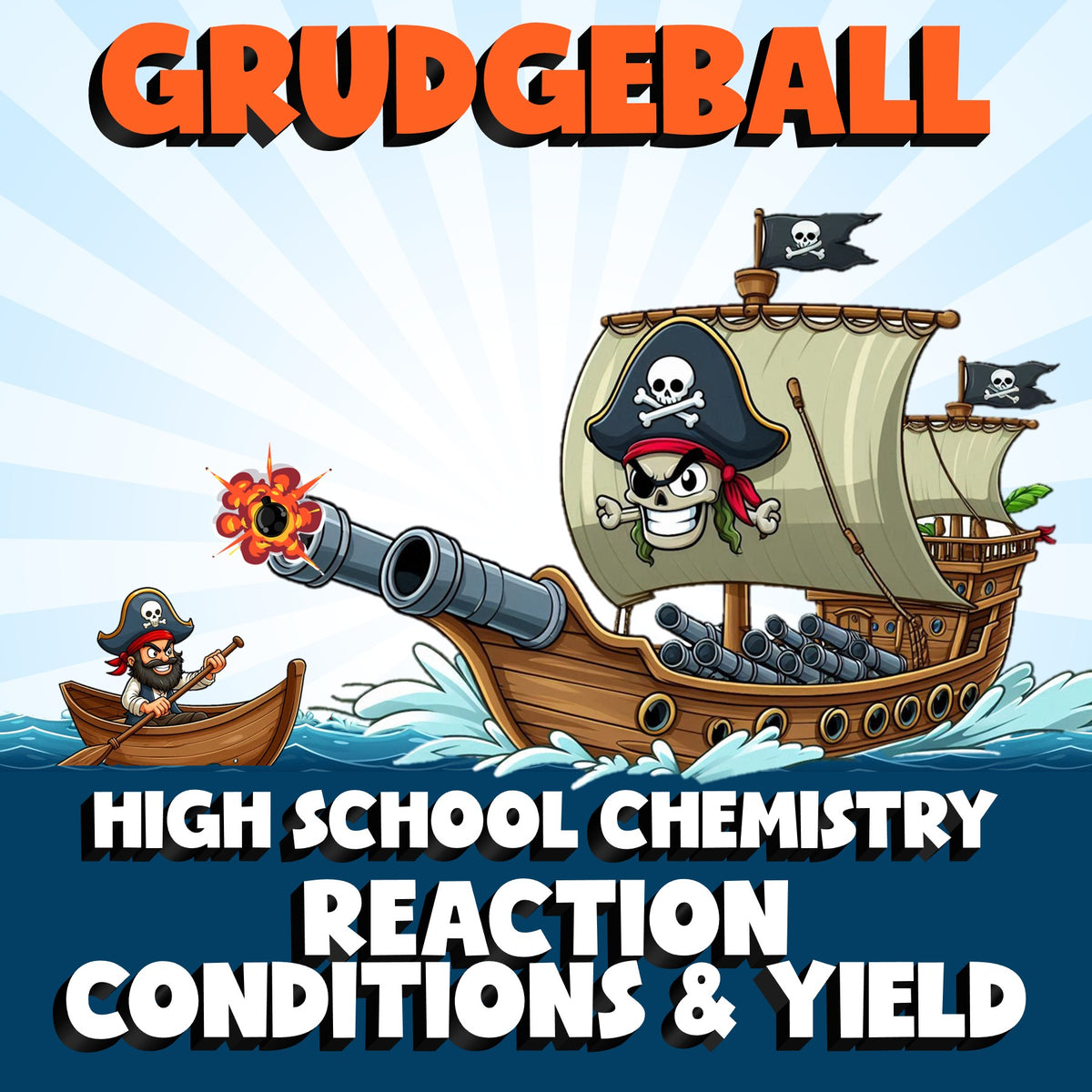 Reaction Conditions & Yield GRUDGEBALL Science Game - No Prep Chemistry Review