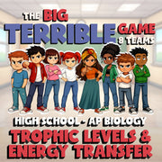 Trophic Levels & Energy Transfer BIG TERRIBLE GAME - AP Biology Science Review
