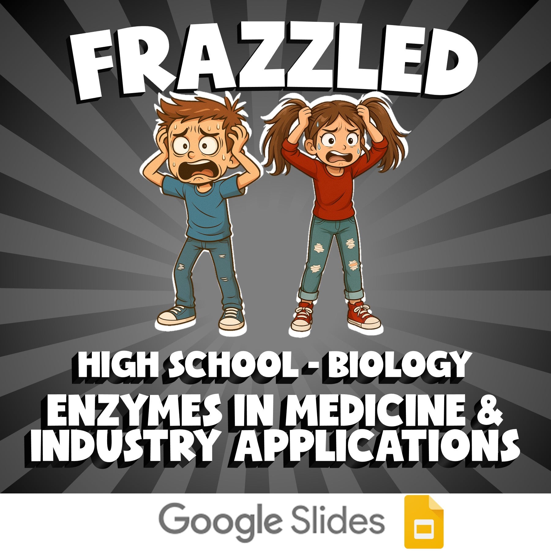 Enzymes in Medicine & Industry Applications FRAZZLED Science Game - Biology