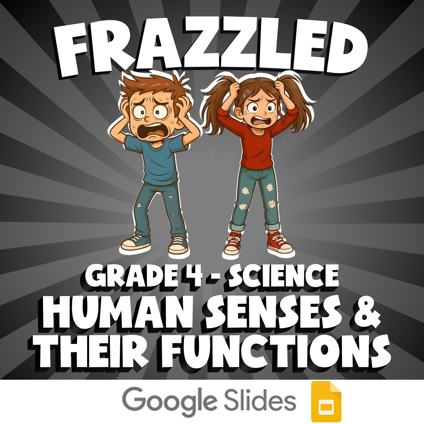 Human Senses & Their Functions FRAZZLED Science Game - No Prep Grade 4 Review