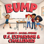 U.S. Expansion & Challenges BUMP Socials Game - No Prep Grade 5 Review Activity