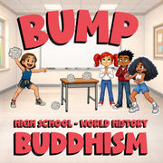 Buddhism BUMP Game - No Prep World History Review Activity