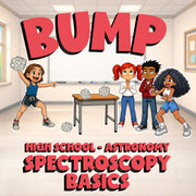 Spectroscopy Basics BUMP Science Game - No Prep Astronomy Review Activity