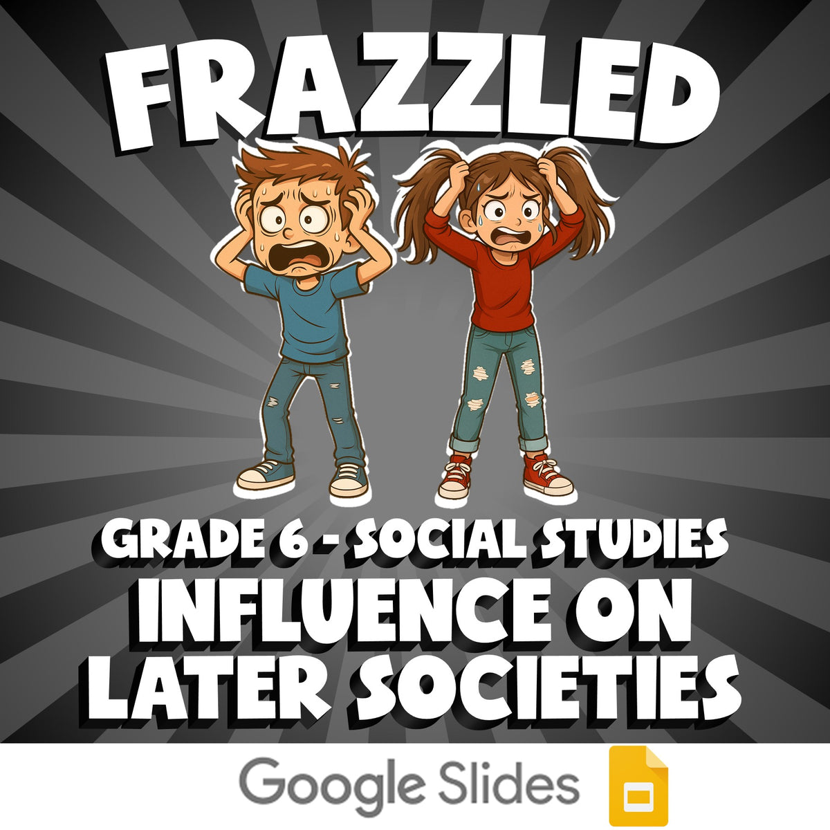 Influence on Later Societies FRAZZLED Socials Game - No Prep Grade 6 Review