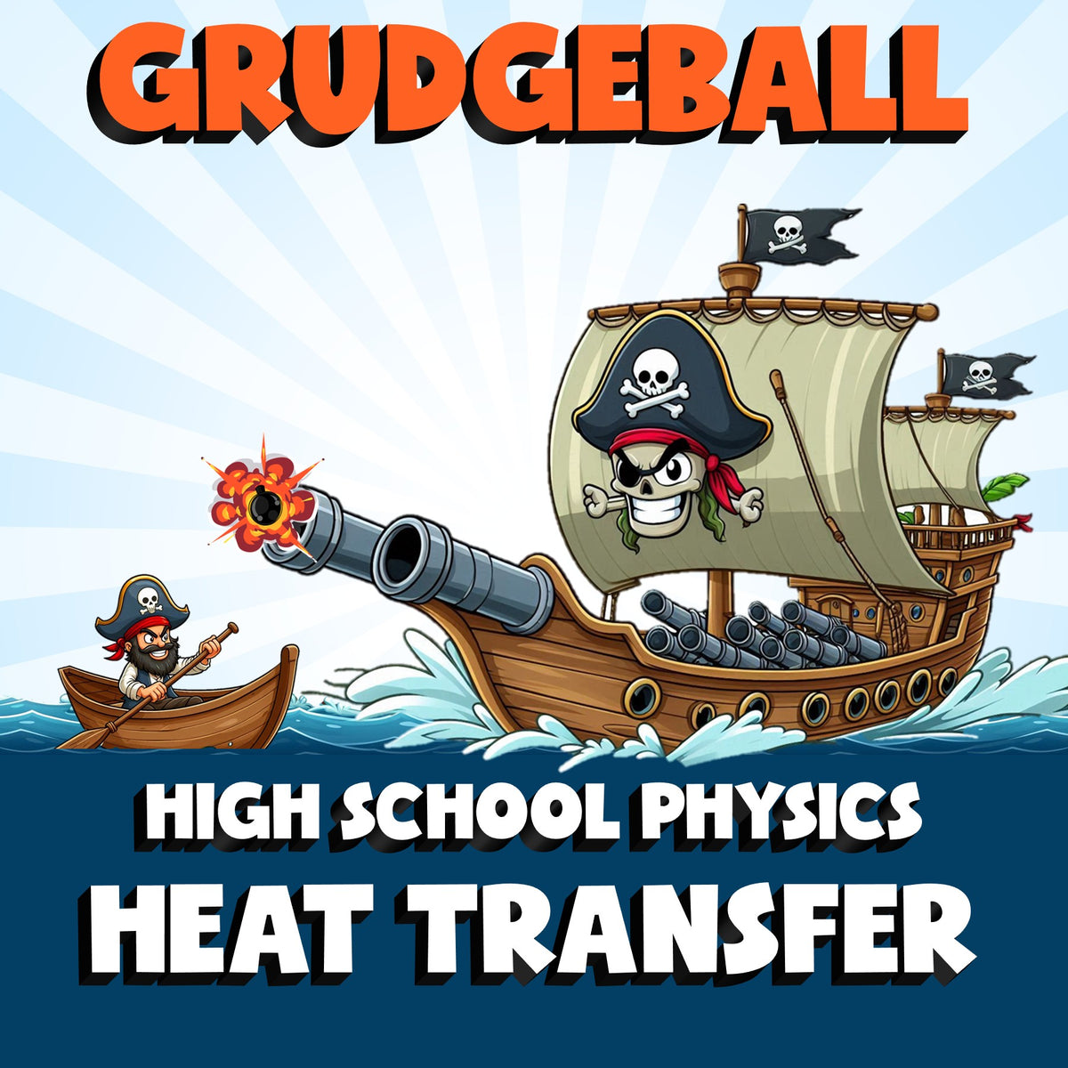 Heat Transfer GRUDGEBALL Science Game - No Prep Physics Review Activity