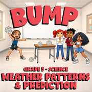 Weather Patterns & Prediction BUMP Science Game - No Prep Grade 5 Review