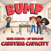 Carrying Capacity BUMP Science Game - No Prep AP Biology Review Activity