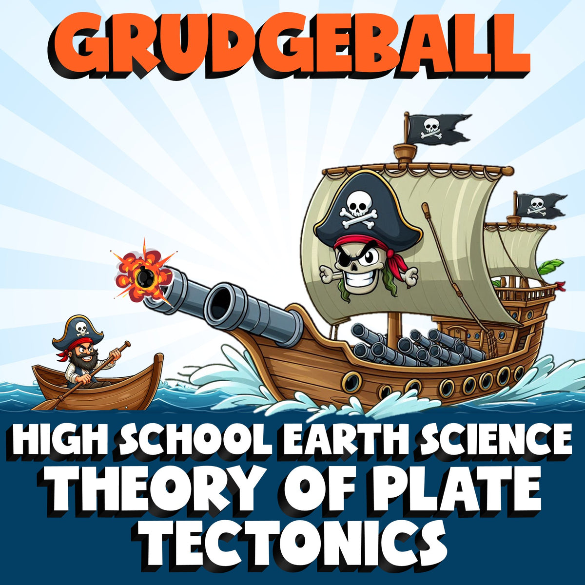 Theory of Plate Tectonics GRUDGEBALL Game - No Prep Earth Science Review