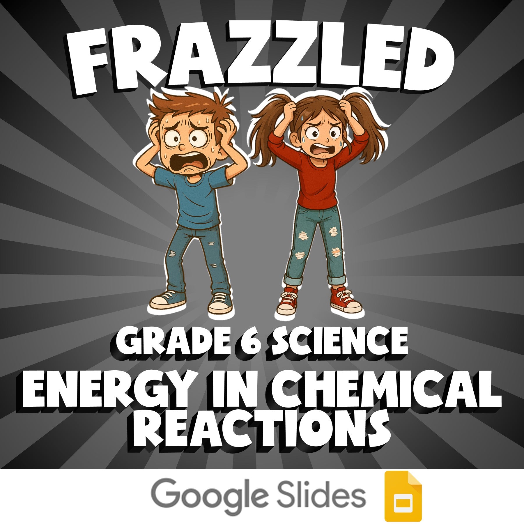 Energy in Chemical Reactions FRAZZLED Science Game - No Prep Grade 6 Review