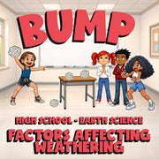 Factors Affecting Weathering BUMP Game - No Prep Earth Science Review Activity