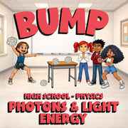 Photons & Light Energy BUMP Science Game - No Prep Physics Review Activity