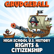 Rights & Citizenship GRUDGEBALL U.S. History Game - No Prep Review Activity