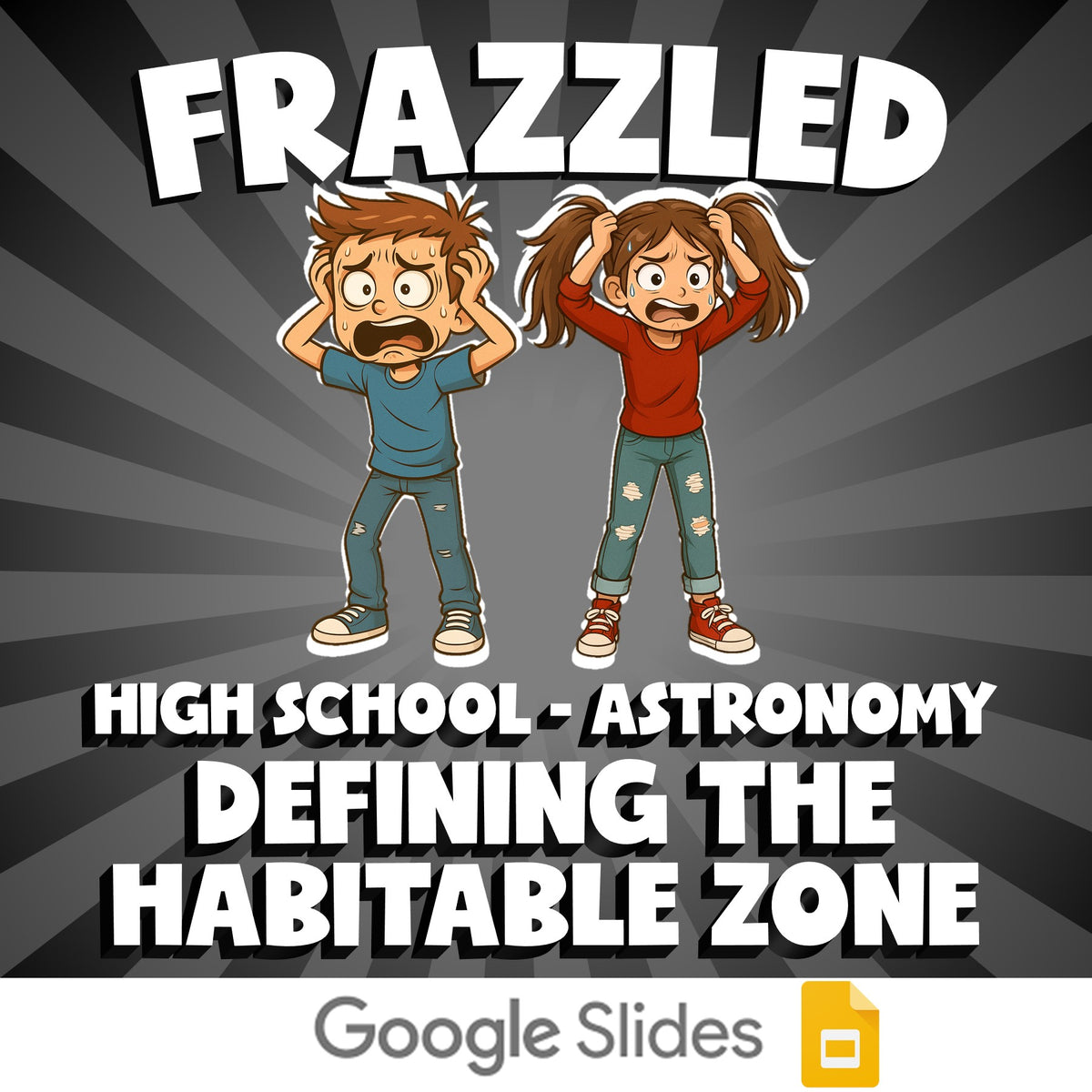 Defining the Habitable Zone FRAZZLED Science Game - No Prep Astronomy Review