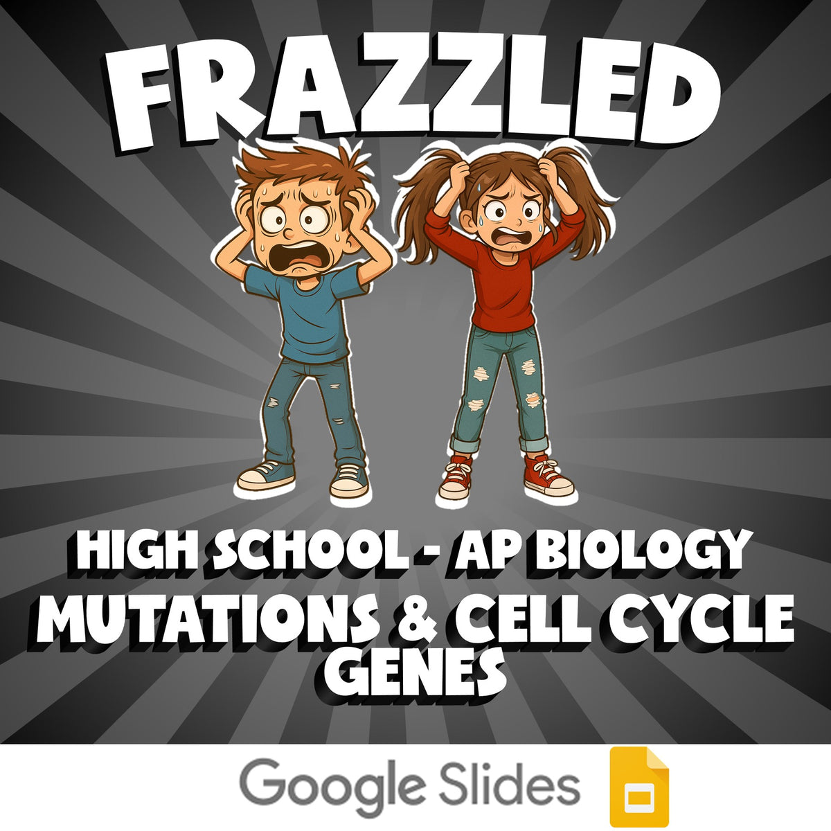 Mutations & Cell Cycle Genes FRAZZLED Science Game - No Prep AP Biology Review