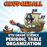 Periodic Table Organization GRUDGEBALL Science Game - No Prep Grade 8 Review