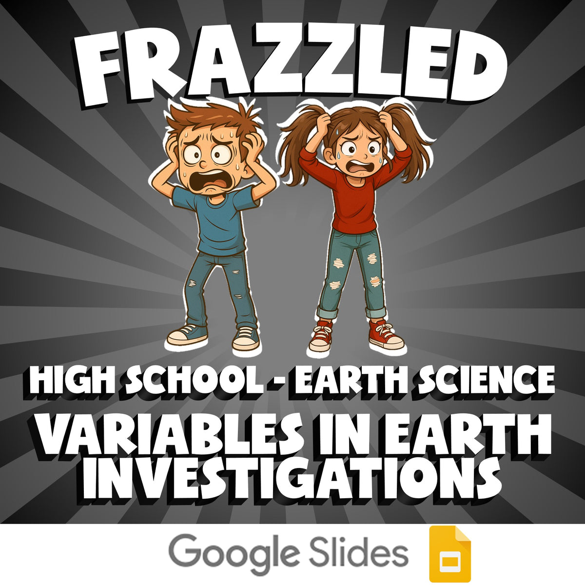 Variables in Earth Investigations FRAZZLED Game - No Prep Earth Science Review