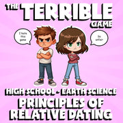 Principles of Relative Dating THE TERRIBLE GAME - No Prep Earth Science Review