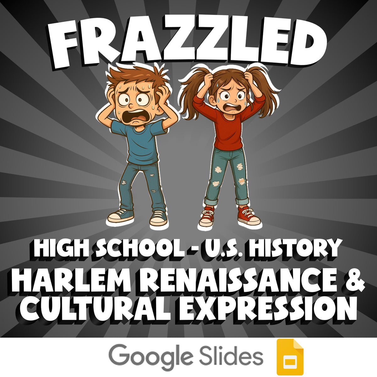 Harlem Renaissance & Cultural Expression FRAZZLED U.S. History Game - No Prep