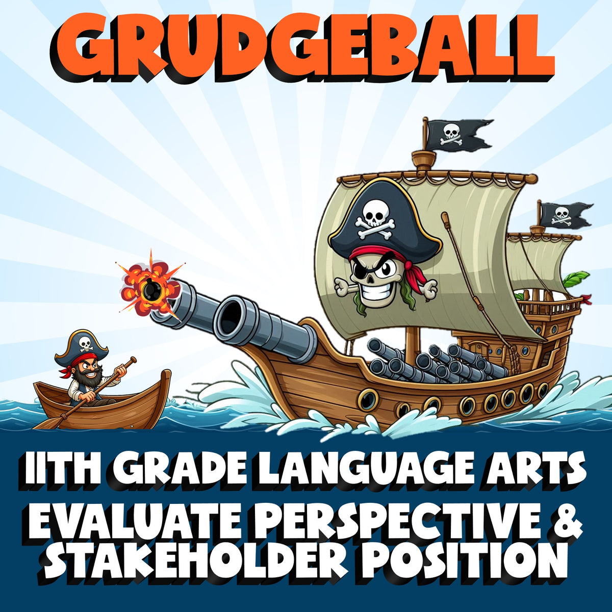 Evaluate Perspective & Stakeholder Position GRUDGEBALL ELA Game - Grade 11