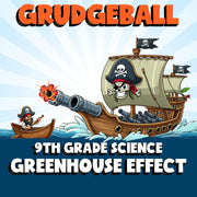 Greenhouse Effect GRUDGEBALL Science Game - No Prep Grade 9 Review Activity