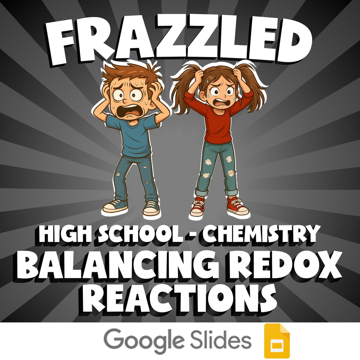 Balancing Redox Reactions FRAZZLED Science Game - No Prep Chemistry Review