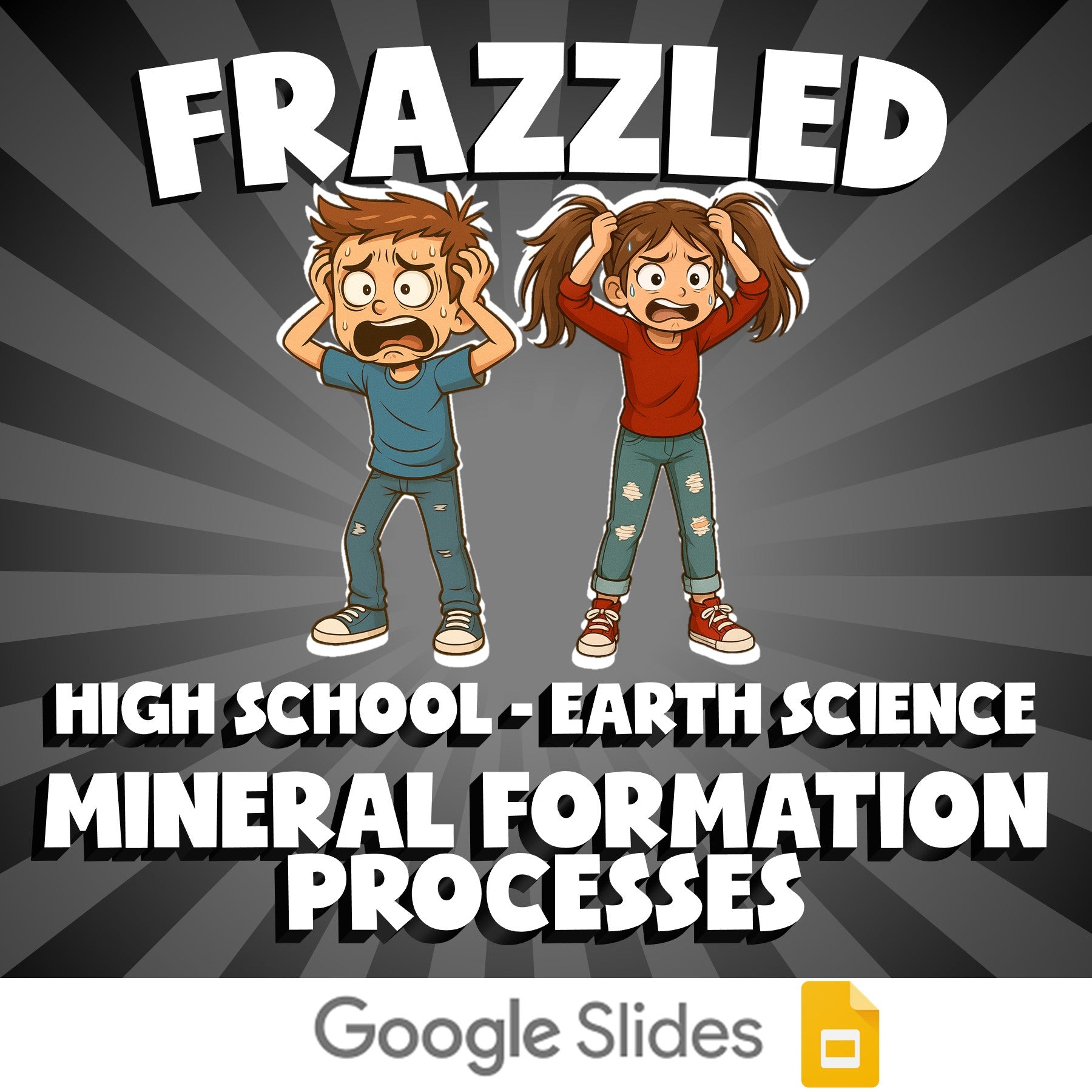Mineral Formation Processes FRAZZLED Game - No Prep Earth Science Review