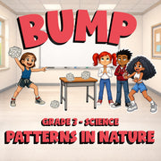 Patterns in Nature BUMP Science Game - No Prep Grade 3 Review Activity