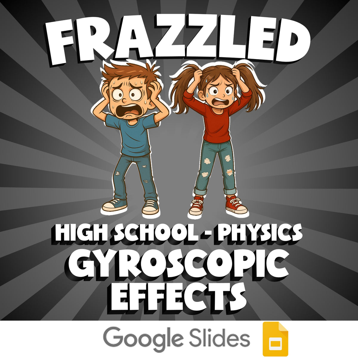 Gyroscopic Effects FRAZZLED Science Game - No Prep Physics Review Activity