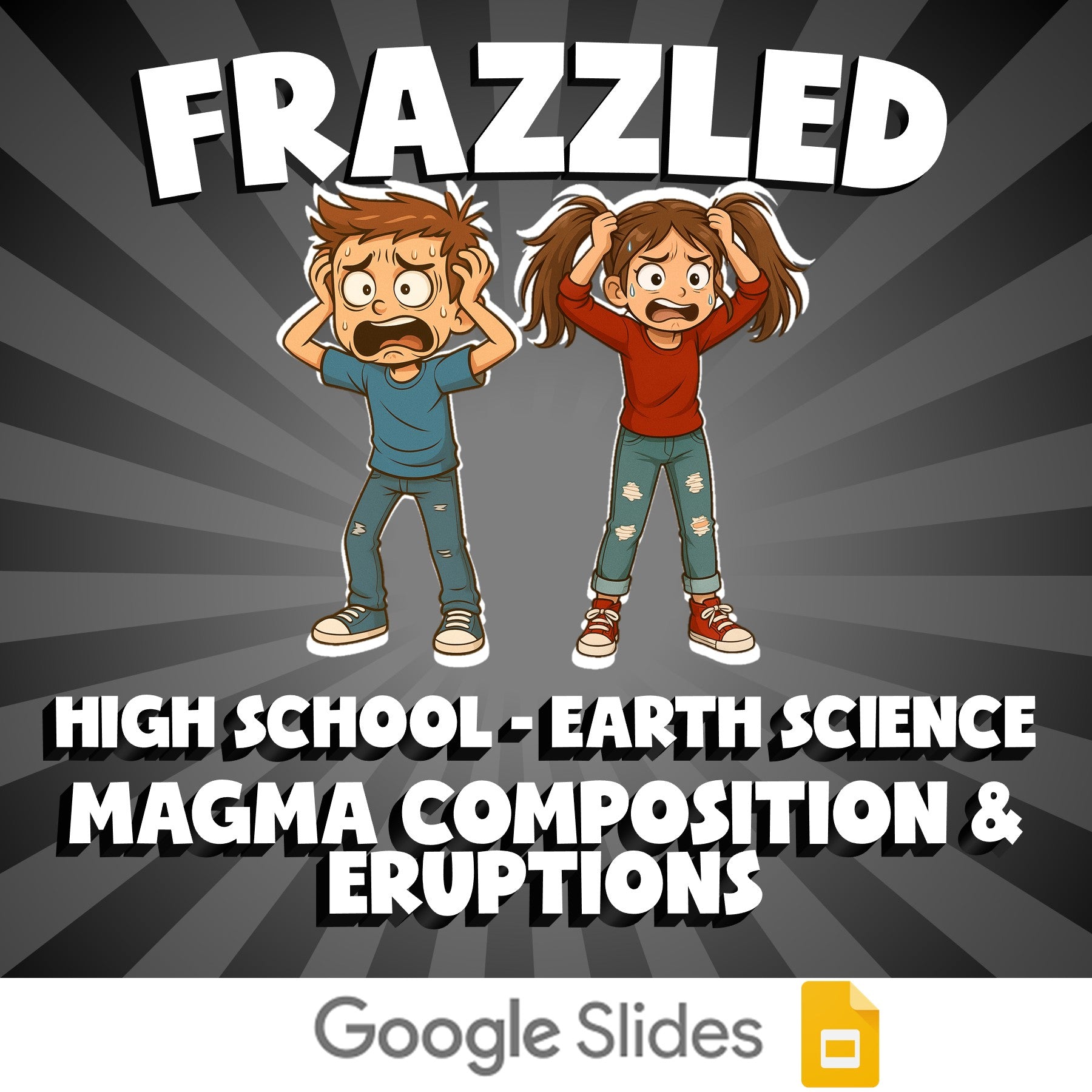 Magma Composition & Eruptions FRAZZLED Game - No Prep Earth Science Review