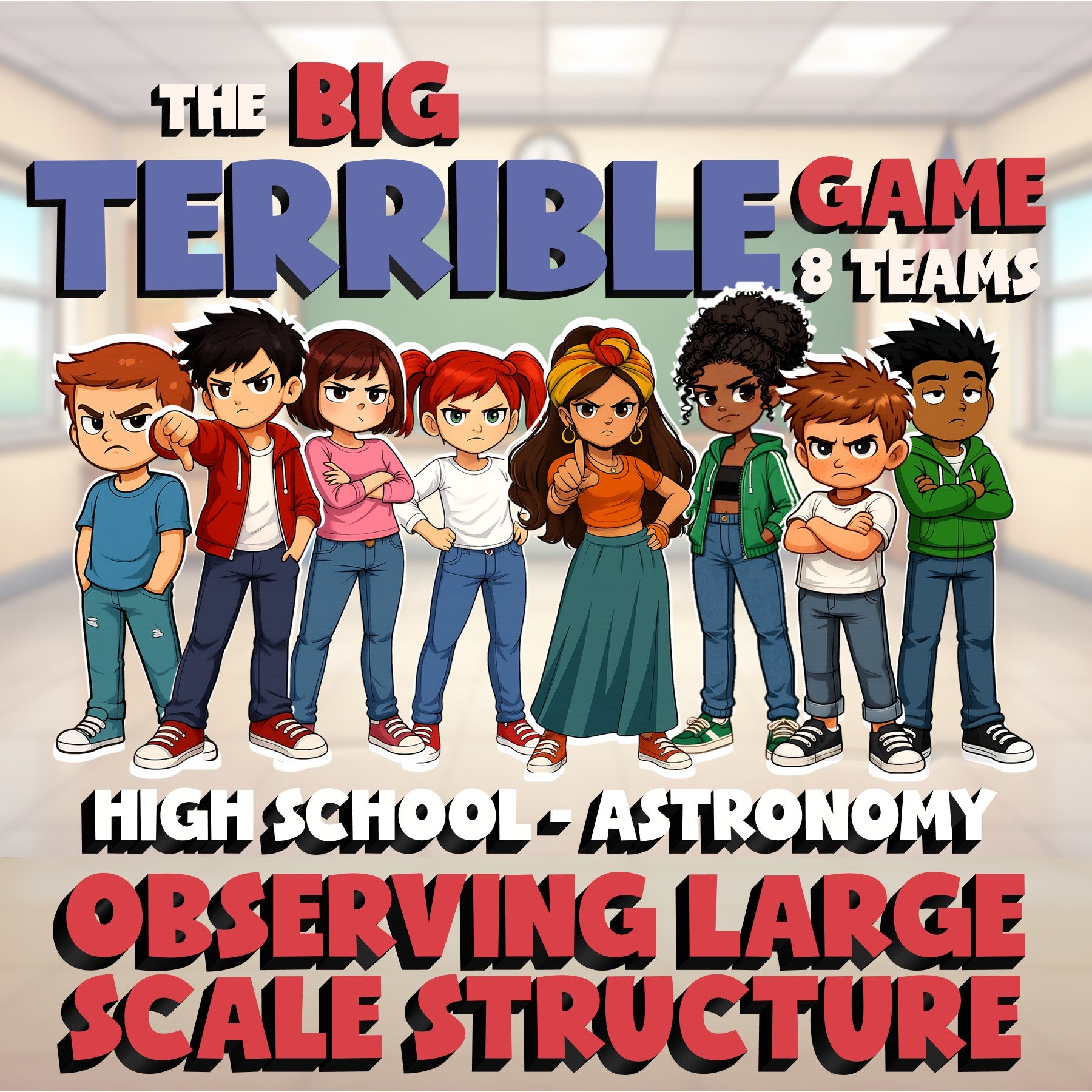 Observing Large Scale Structure BIG TERRIBLE GAME - Astronomy Science Review