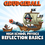 Reflection Basics GRUDGEBALL Science Game - No Prep Physics Review Activity