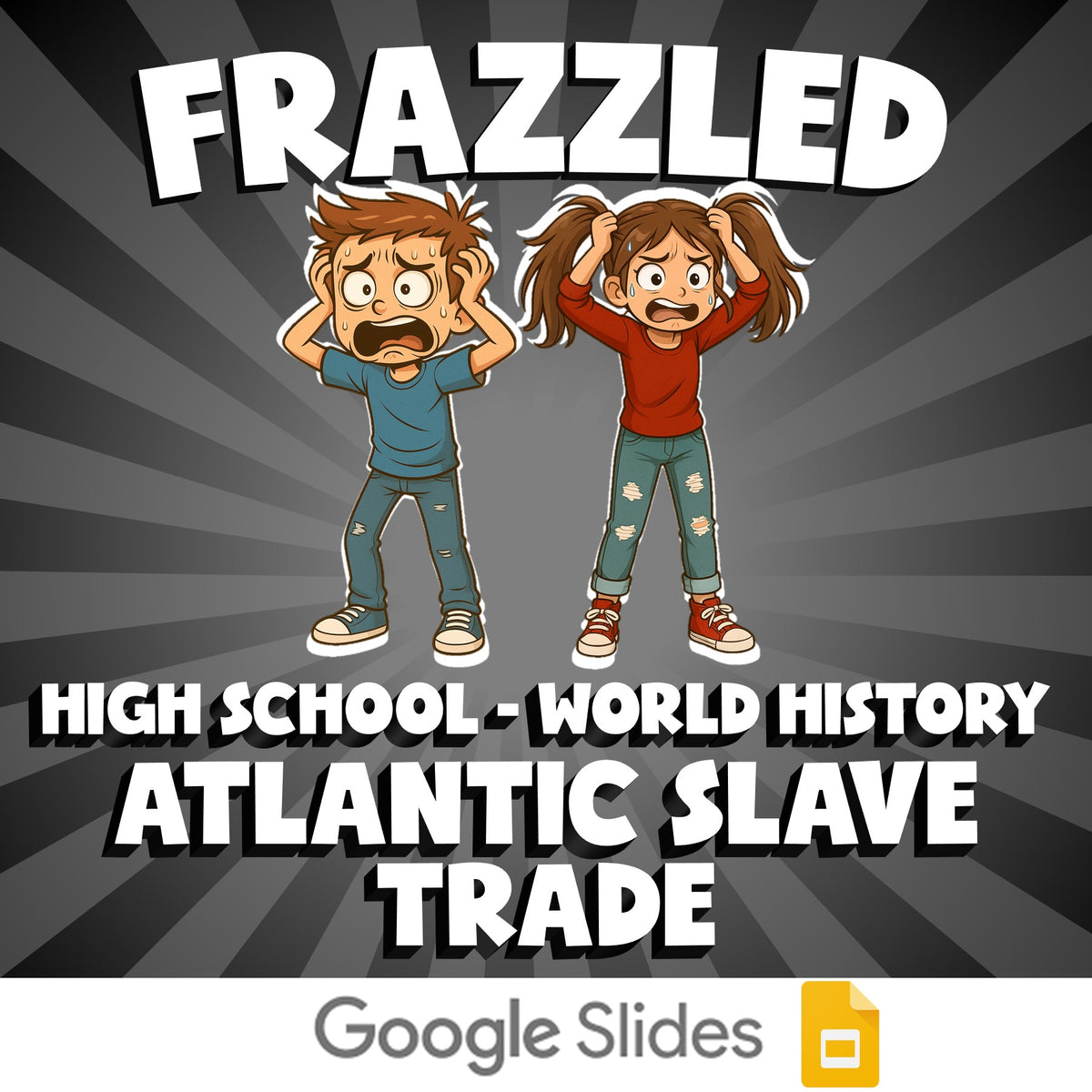 Atlantic Slave Trade FRAZZLED Game - No Prep World History Review Activity