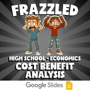 Cost Benefit Analysis FRAZZLED Economics Game - No Prep Review Activity