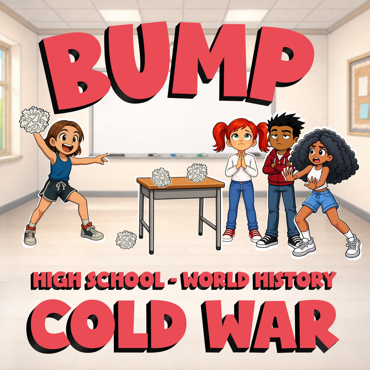 Cold War BUMP Game - No Prep World History Review Activity