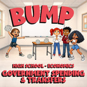 Government Spending & Transfers BUMP Economics Game - No Prep Review Activity