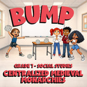 Centralized Medieval Monarchies BUMP Socials Game - No Prep Grade 7 Review