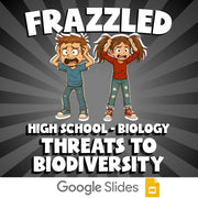 Threats to Biodiversity FRAZZLED Science Game - No Prep Biology Review Activity