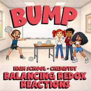 Balancing Redox Reactions BUMP Science Game - No Prep Chemistry Review Activity