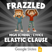 Elastic Clause FRAZZLED Civics Game - No Prep Review Activity