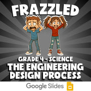 The Engineering Design Process FRAZZLED Science Game - No Prep Grade 4 Review